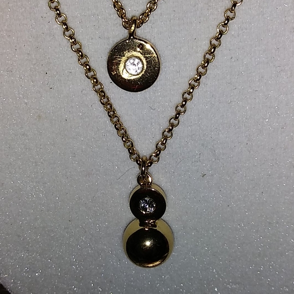 ⏬NWOT KATE SPADE DOUBLE PEARL NECKLACE W/BAG - Picture 7 of 13